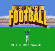 Image n° 4 - screenshots  : Super Play Action Football